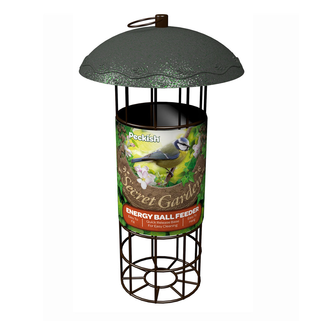 Peckish Secret Garden Energy Ball Bird Feeder
