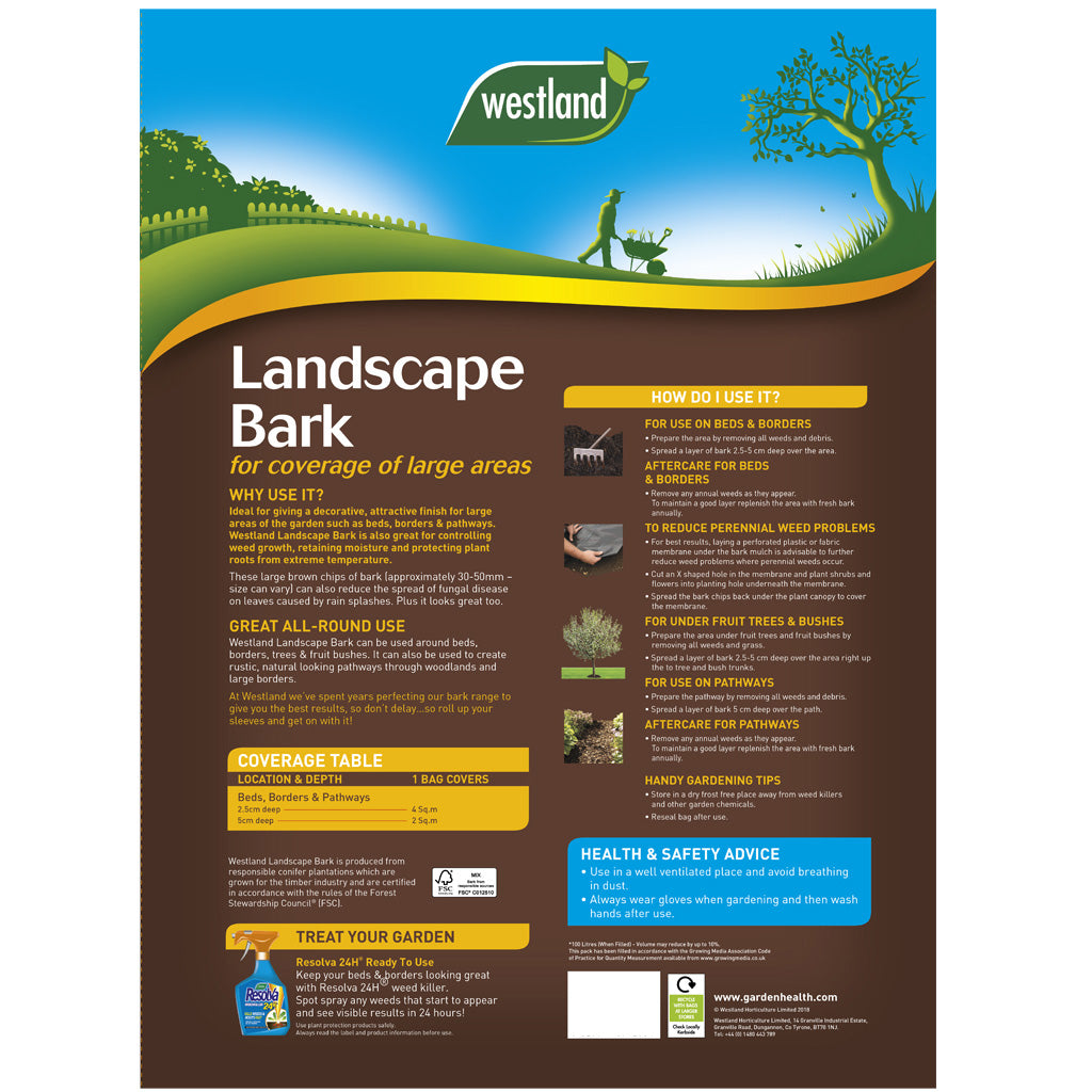 Westland Landscape Bark 90L
