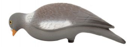 Bisley Pigeon Head Down Full Body Decoy