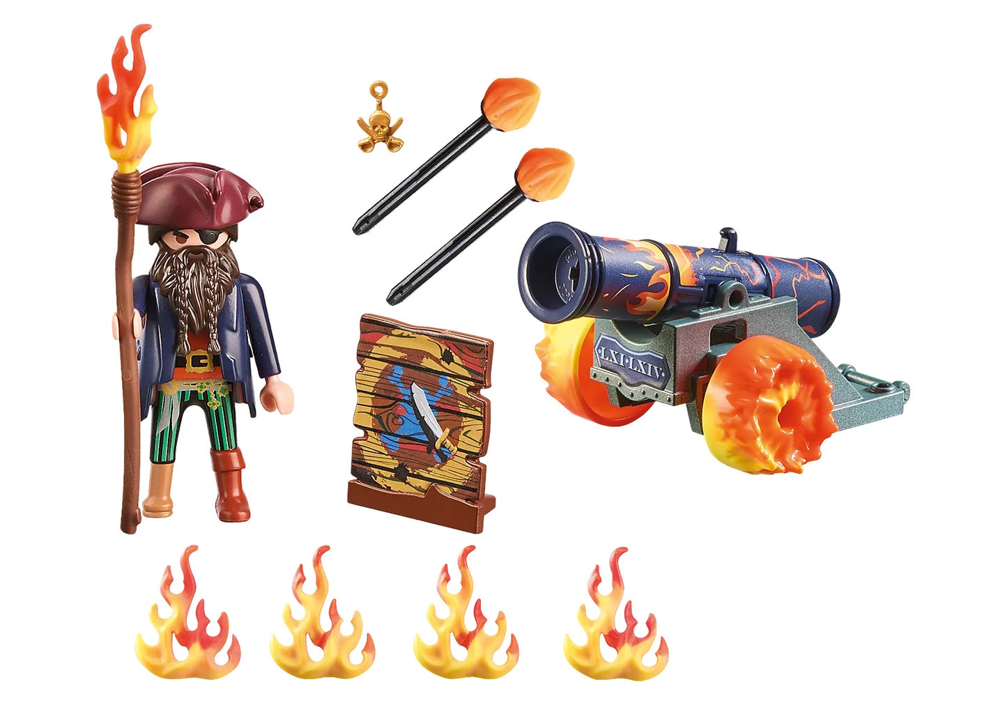 Playmobil Pirate with Cannon Gift Set