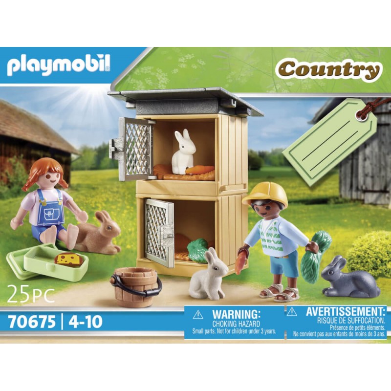 Playmobil Country Rabbit Pen 70675
