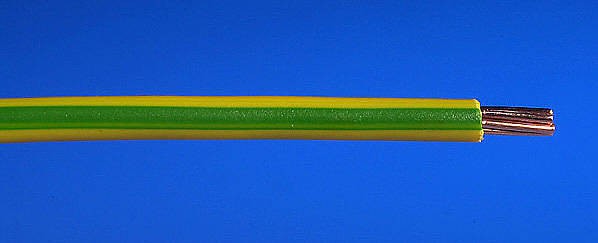 6mm HO7V-R 6491X Single Core Earth Cable