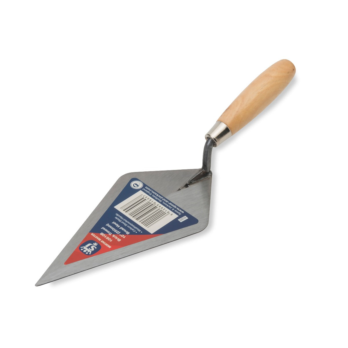 Spear & Jackson Mortar Master 10" Broad Heel Brick Trowel
