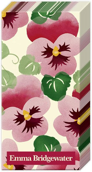 Emma Bridgewater Pink Pansy Pocket Tissues