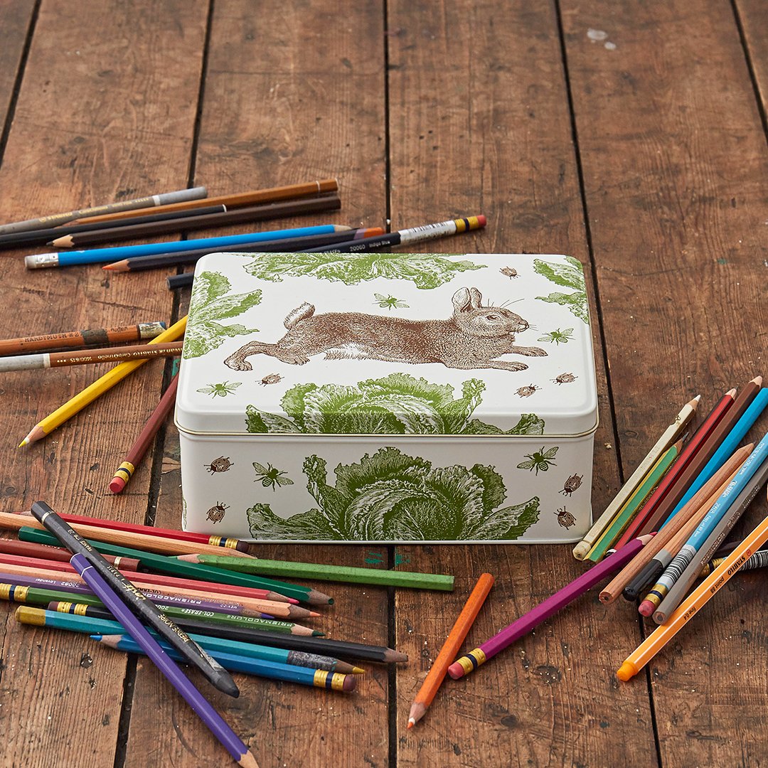 Thornback & Peel Rabbit & Cabbage Rectangle Tin