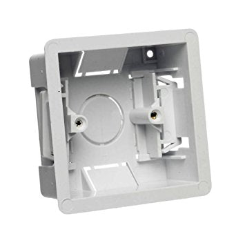 Ray Grahams 1 Gang 35mm Dry Lining Plastic Board Back Box