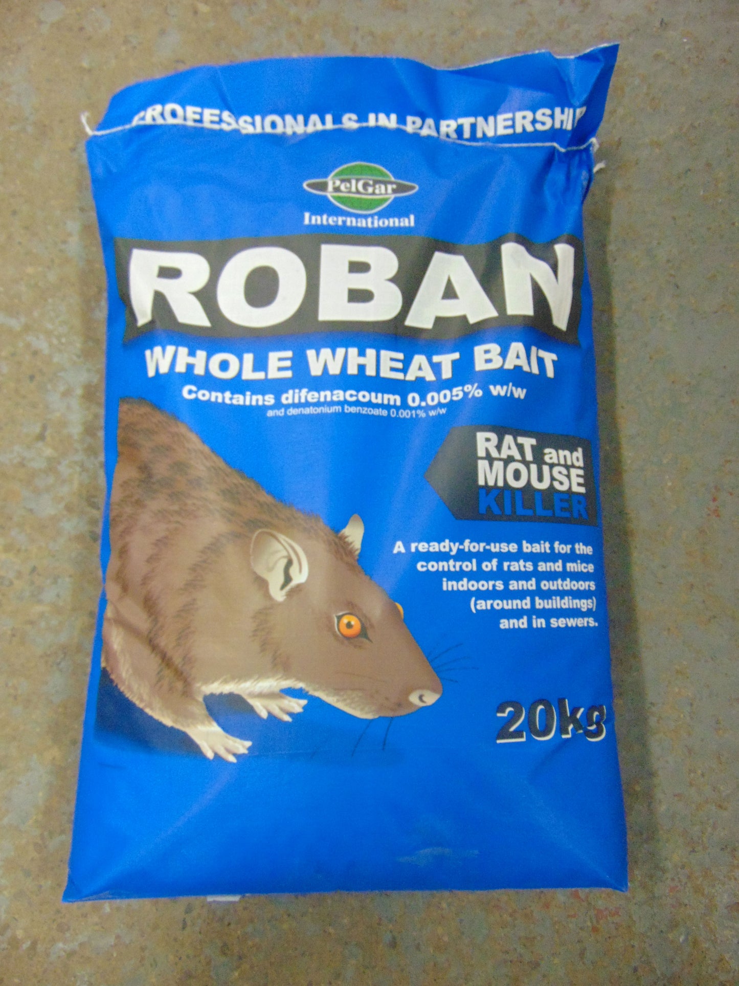 Roban Rat Bait 20kg Sack