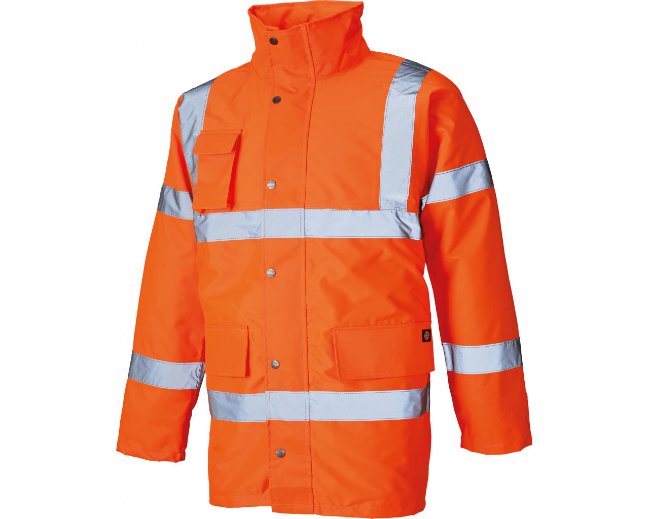 Dickies Hi Vis Motorway Safety Jacket Orange