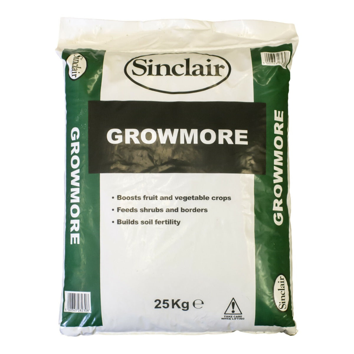 Sinclair Growmore Fertiliser Bag 25kg