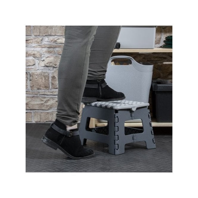 Wham Small Folding Step Stool - Assorted Colours