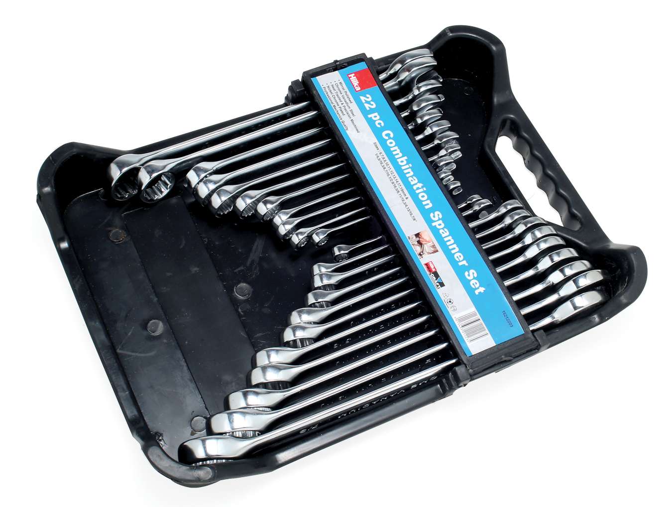 Hilka 22 piece Combination Spanner Set AF & Metric Pro Craft