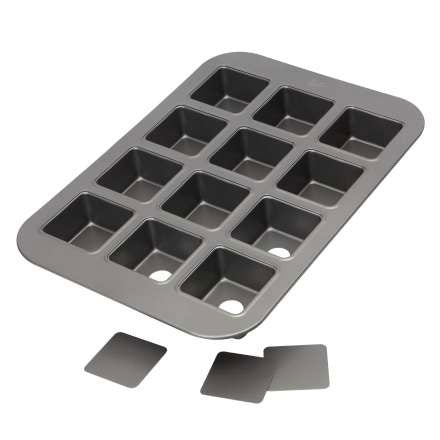 Dexam Baker's Pride Professional 12 Square Cup Pan