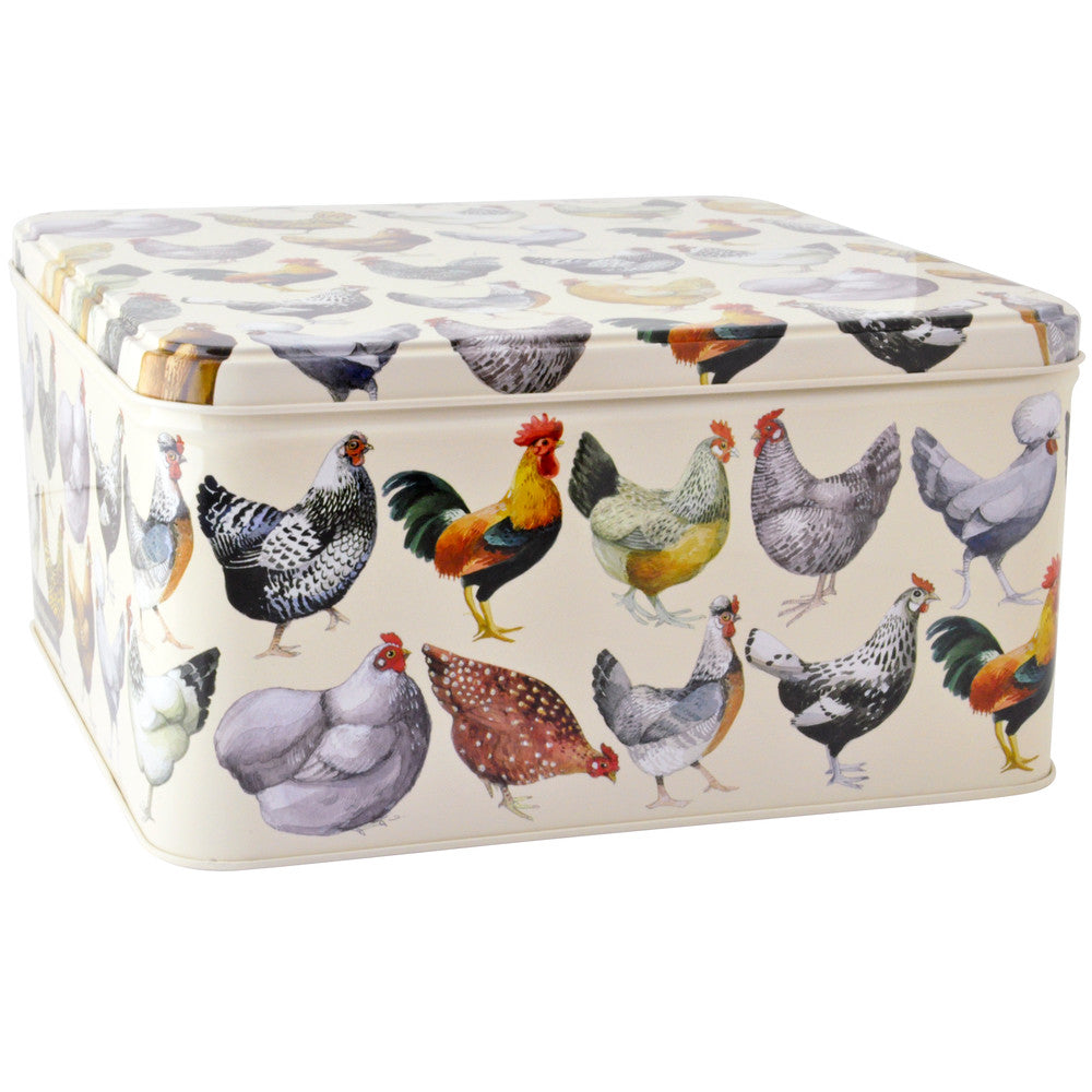 Emma Bridgewater Hen & Toast Design Square Tin