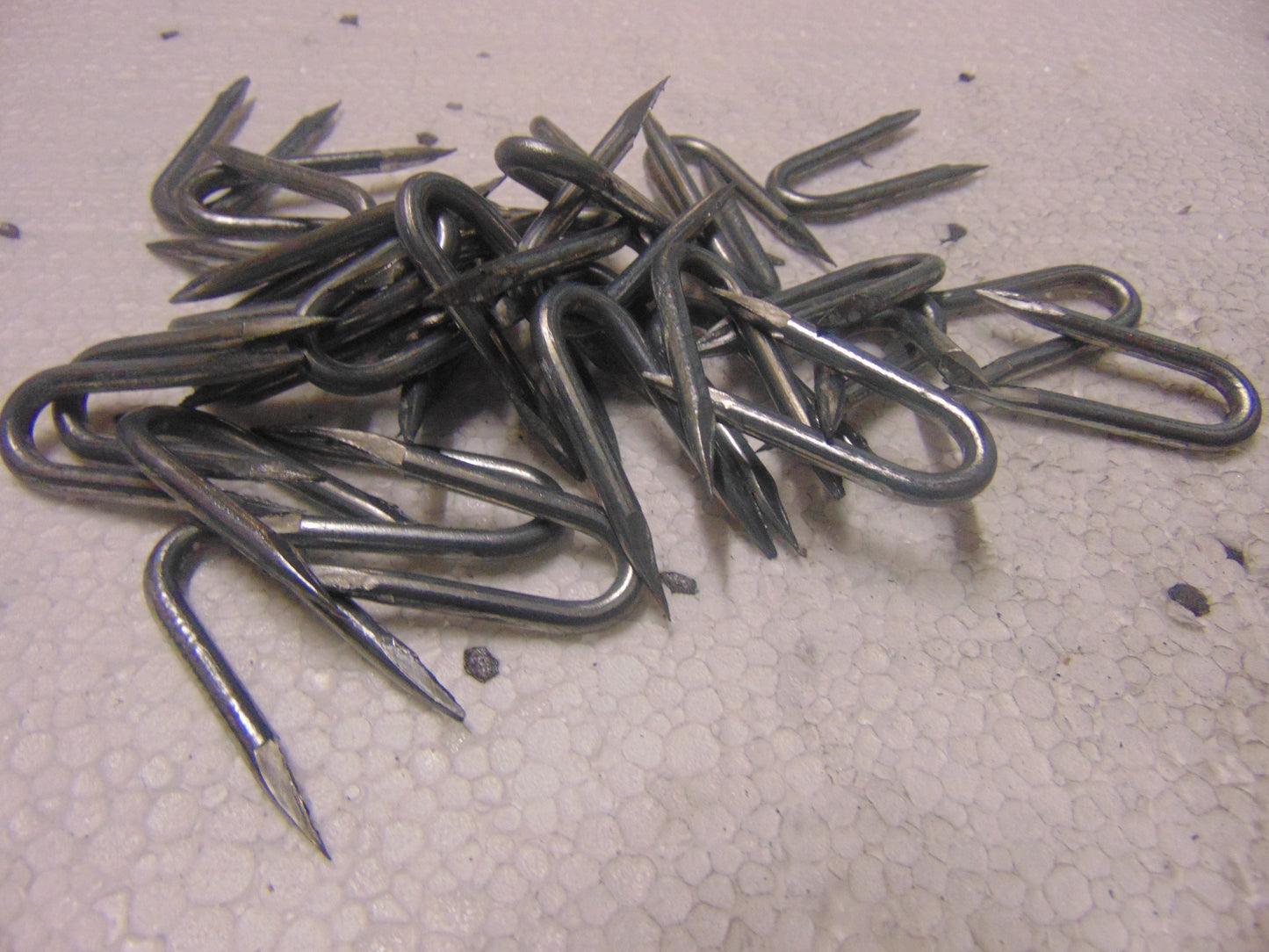 Galvanised Fencing Staples 40X4MM 5KG Tub