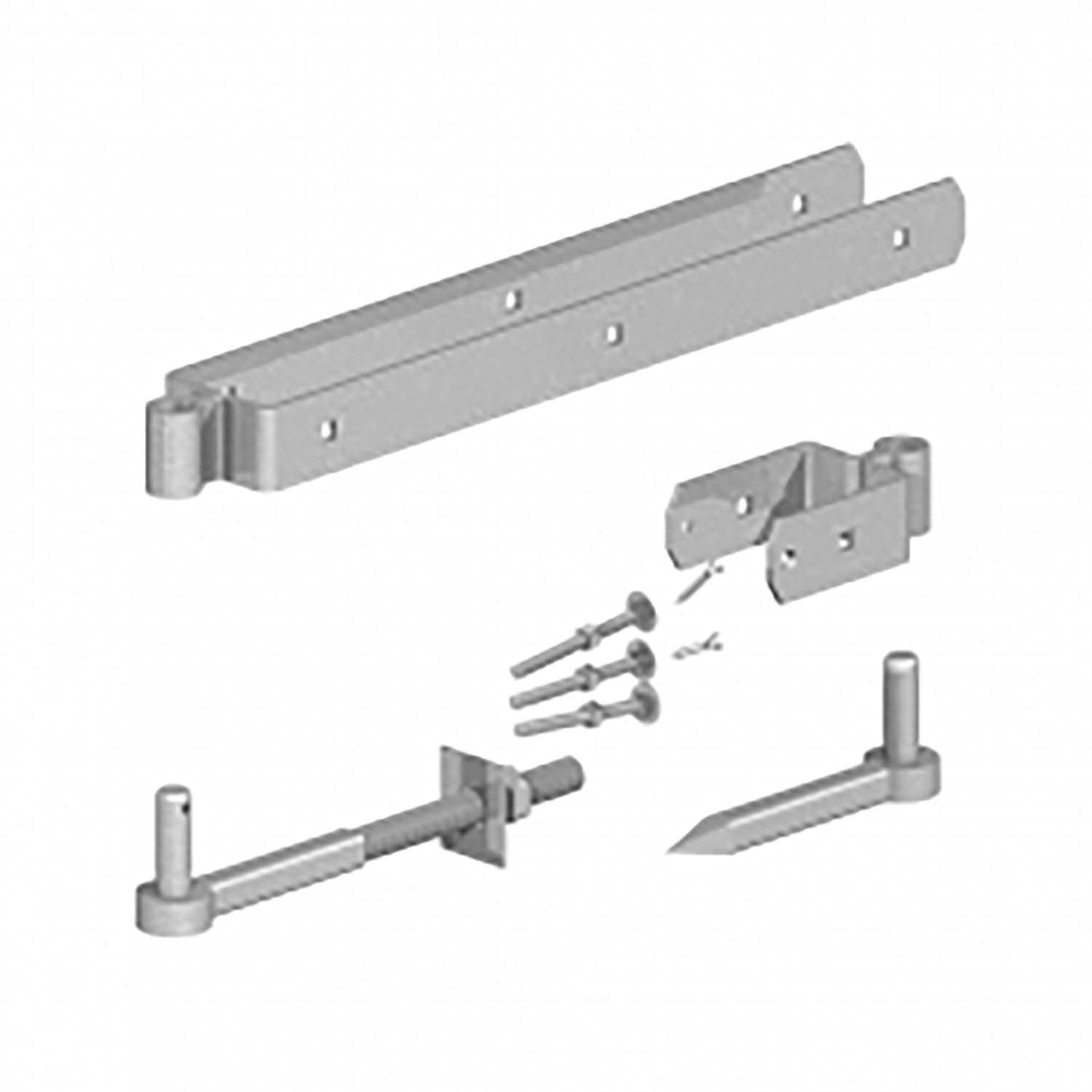 Birkdale GATEMATE Field Gate Double Strap Hinge Set