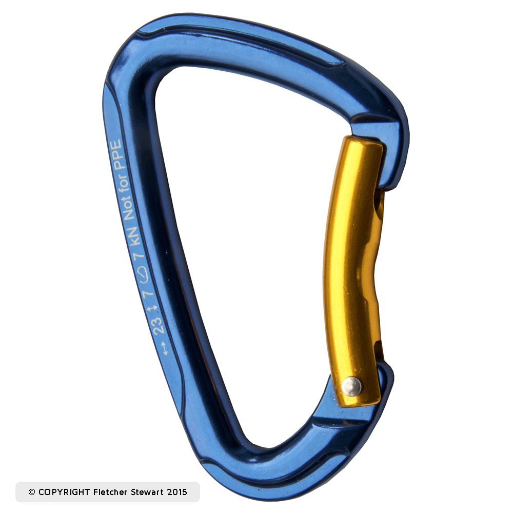 STEIN Bent Gate Karabiner 23kN