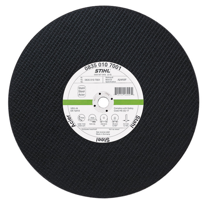 STIHL Abrasive Cutting Wheel for Steel - 350mm / 14"