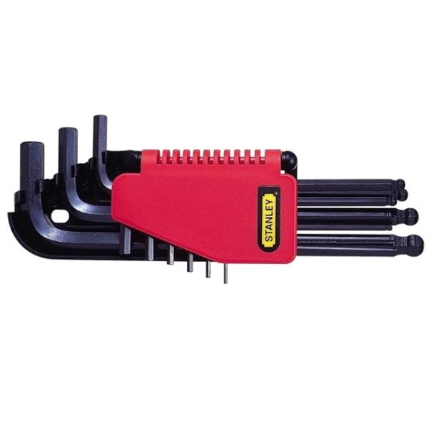 Stanley Metric Ball End Hexagon Key Set