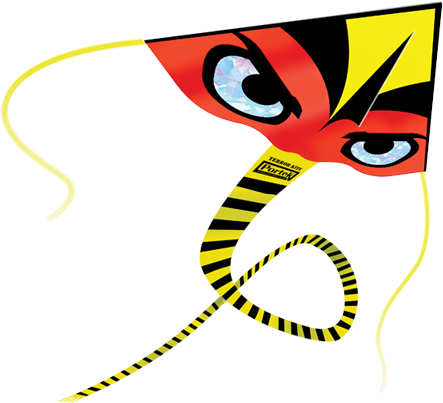 Portek Terror Kite Silent Bird Scarer without Pole