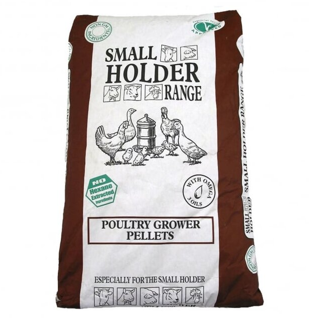 Allen & Page Small Holder Range Poultry Grower Pellets 5kg