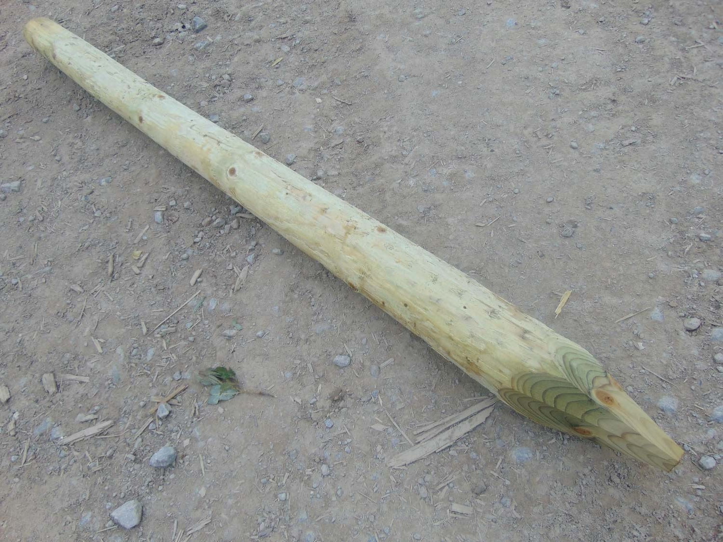 Tanalised Round Fence Stake 8' x 5-6" - 15 Year Life Expectancy