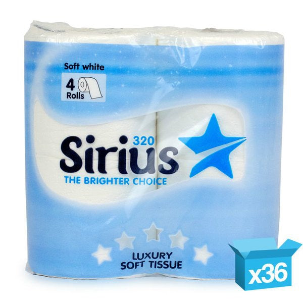 Sirius Toilet Rolls Pack x36