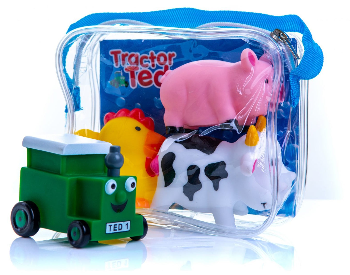 Tractor Ted Bath Squirters Set of 4
