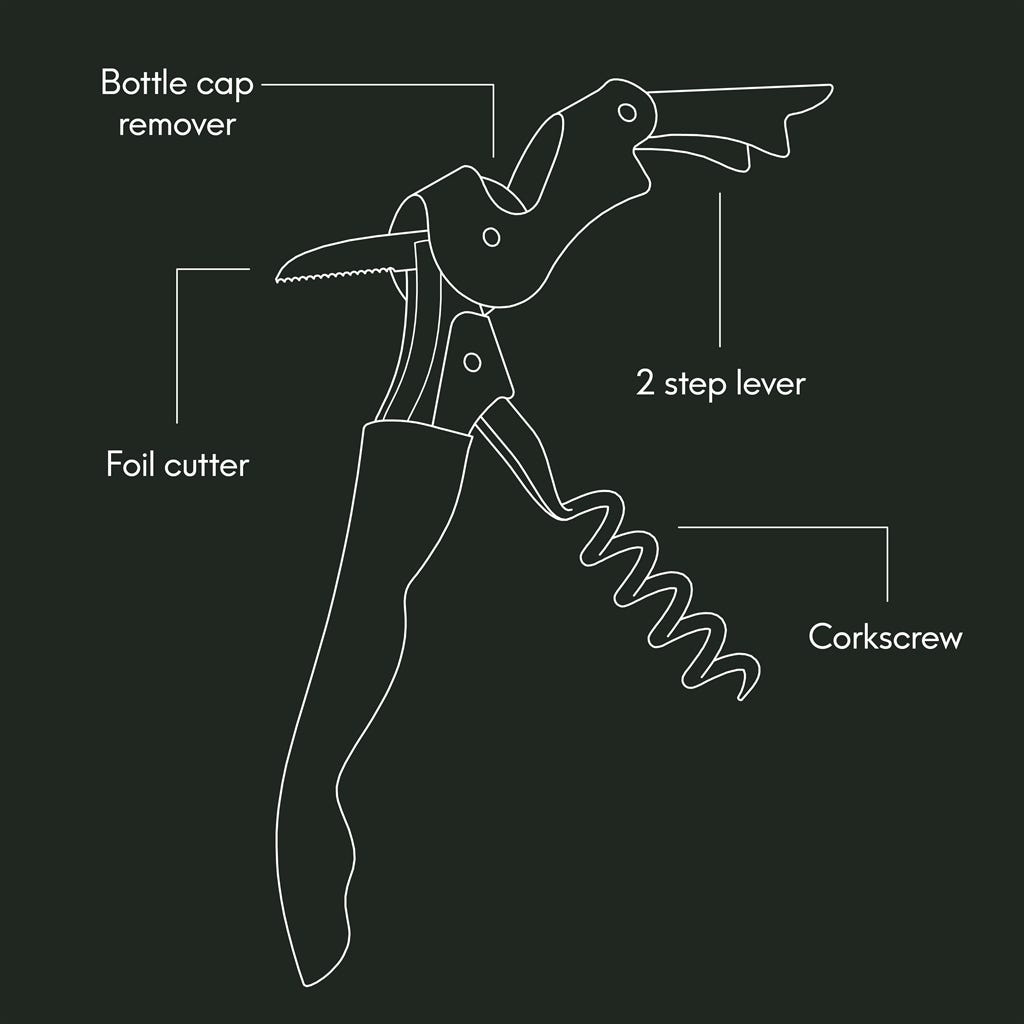 Viners Barware 2 Step Waiter's Friend