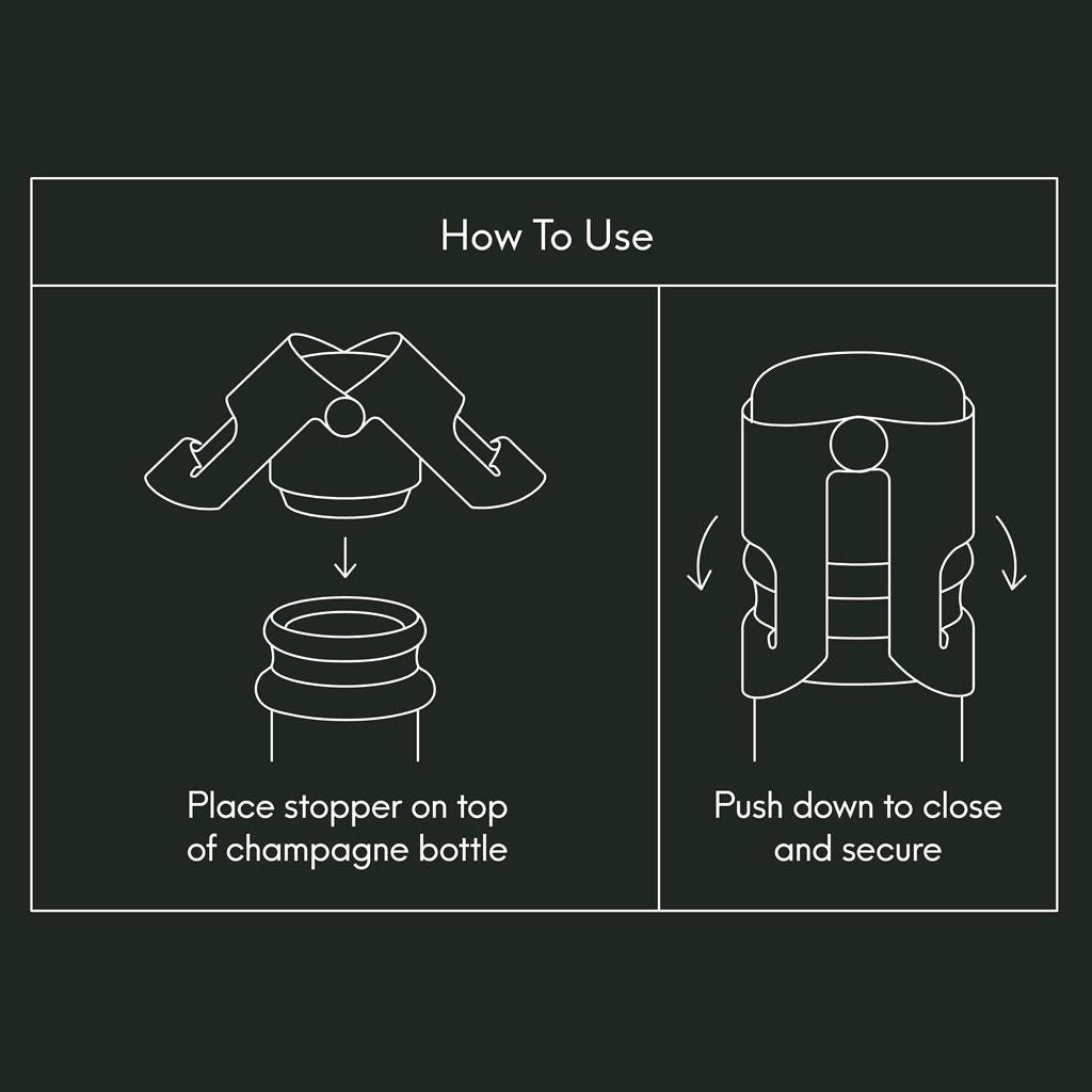 Viners Barware Champagne Bottle Stopper