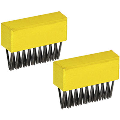 Wolf Garten Multi-Change Weeding Brush Heads - Twin Pack