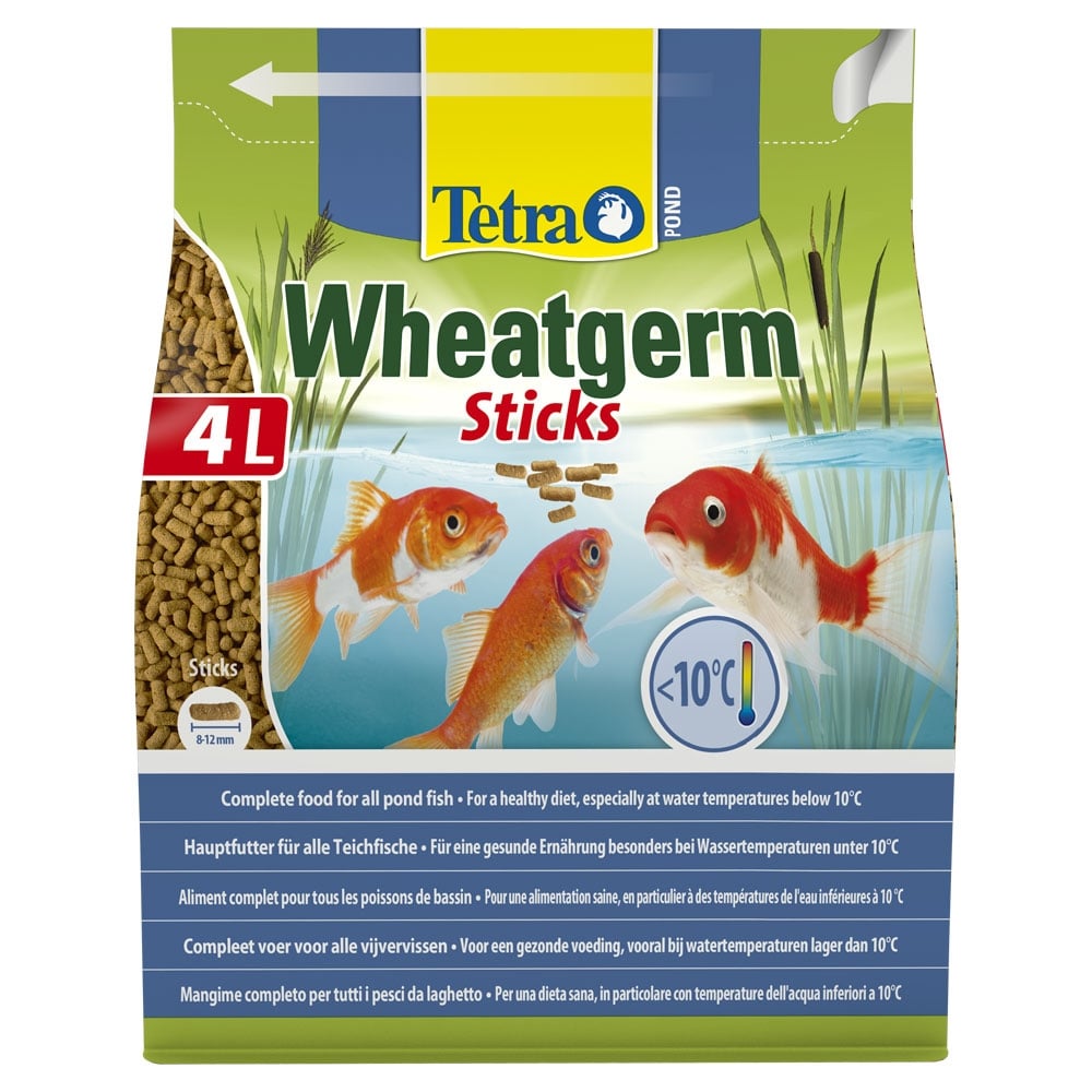 Tetra Pond Wheatgerm Sticks 4L