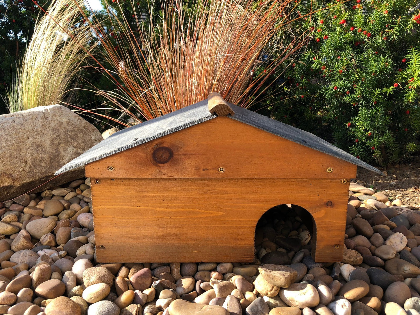 Tom Chambers Slate Roofed Hedgehog House
