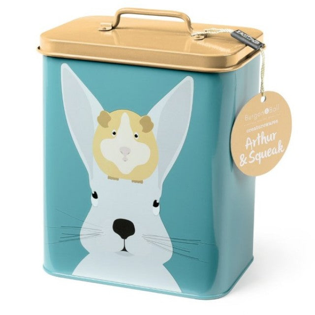 Burgon & Ball Arthur & Squeak Rabbit & Guinea Pig Tin