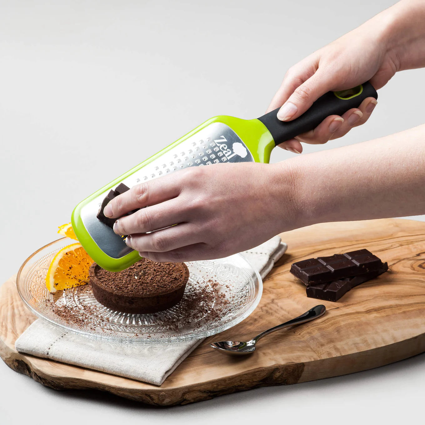 Zeal Medium Grater with Soft Grip Handle