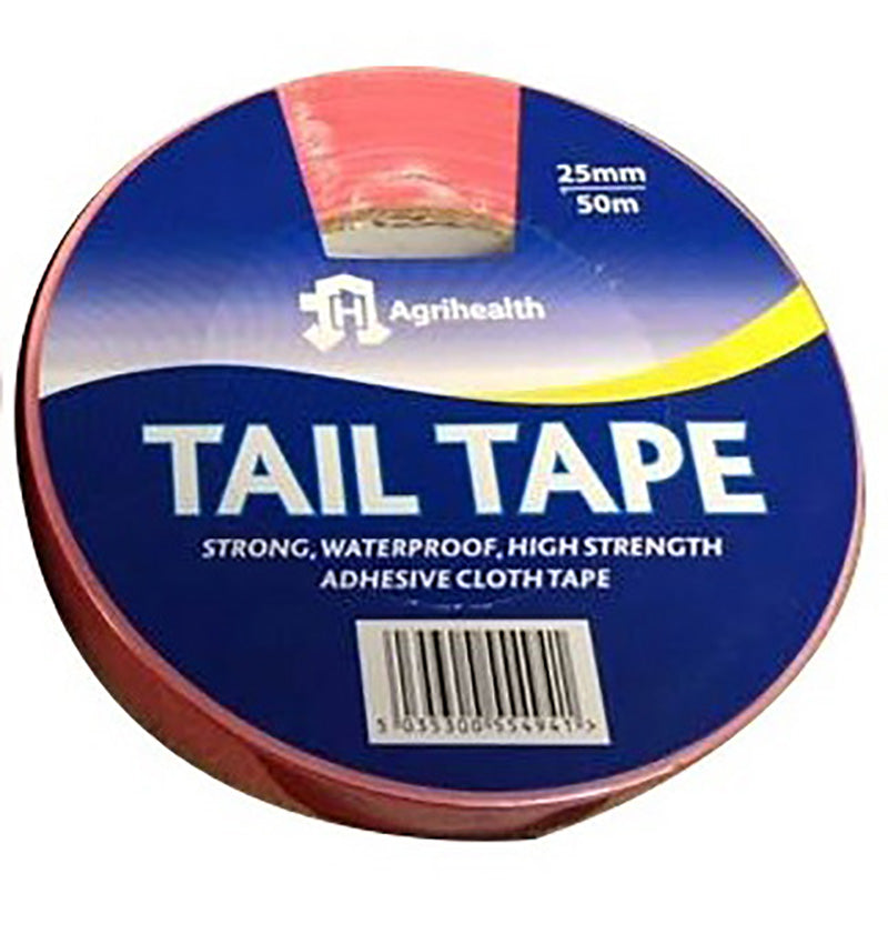 Agrihealth Tail Tape 25mm x 50m