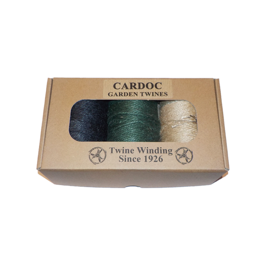 Cardoc Garden Twines Gift Box 150g - Green/Black/Natural