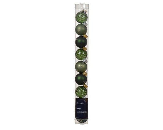 Kaemingk Green Star Christmas Baubles