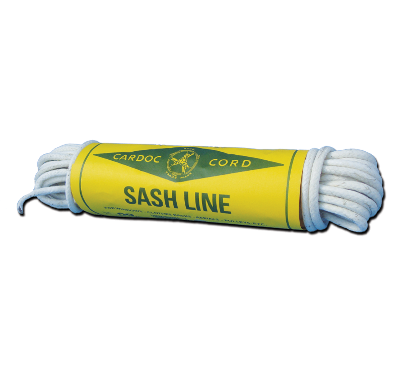 Cardoc Plain Waxed Sashcord 12.5m