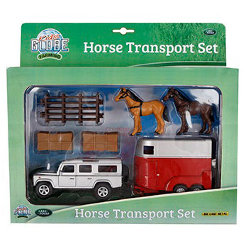 Kids Globe Kids Globe Land Rover & Horse