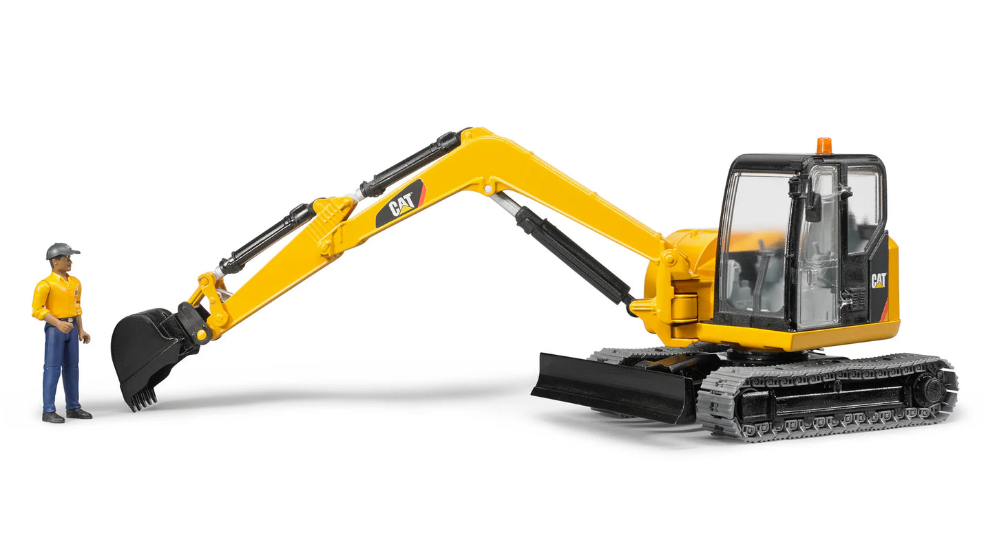 Bruder CAT Excavator &  Man