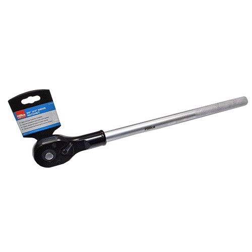 Hilka 20 inch 3/4 inch drive heavy duty reversible ratchet handle with knurled grip