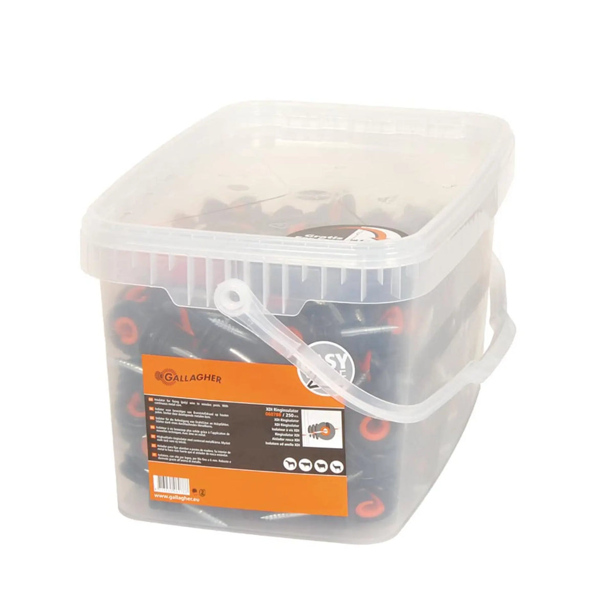 Gallagher XDI Heavy-Duty Ring Insulator Electric Fencing Screw Fittings