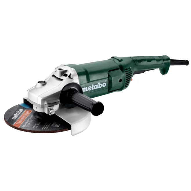 Metabo WP 2200-230 240V 230mm corded angle grinder with side handle and wheel guard