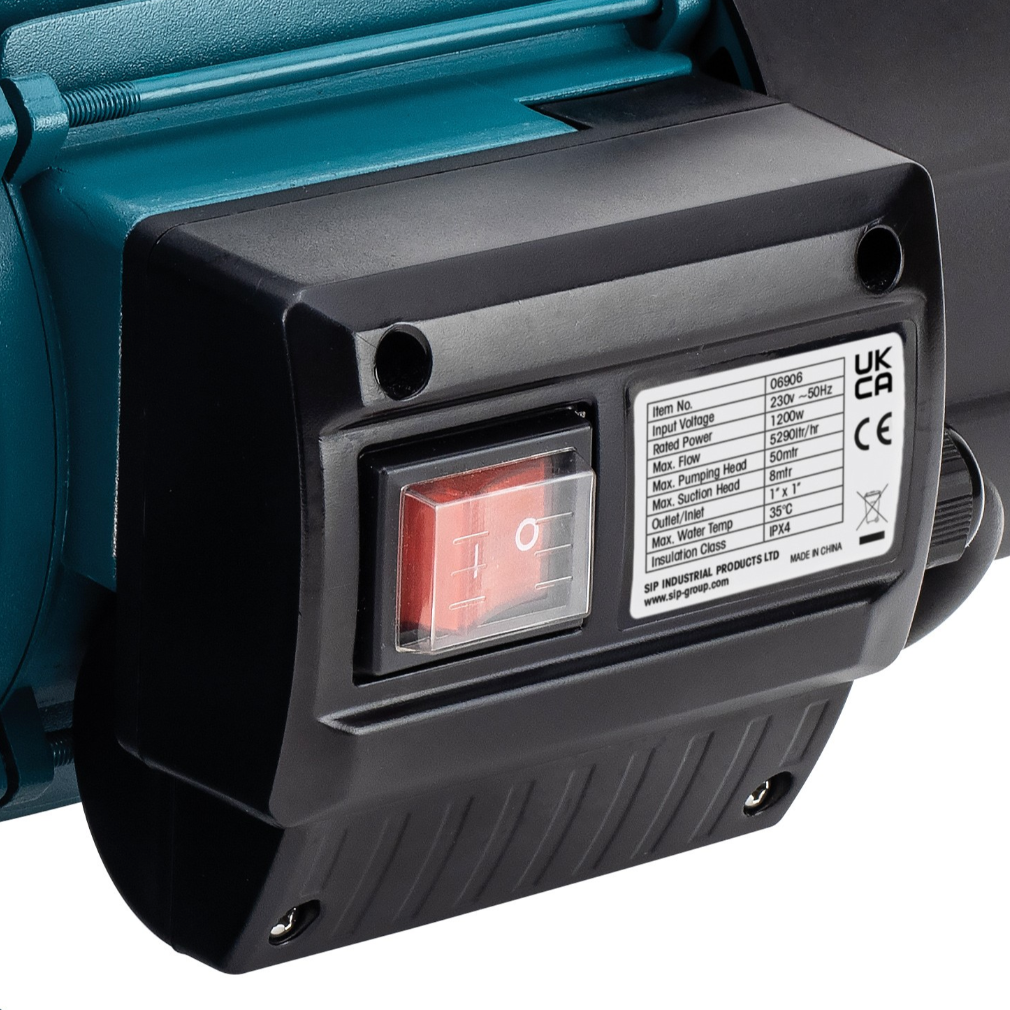 SIP 1" Stainless Steel Surface-Mounted Water Pump