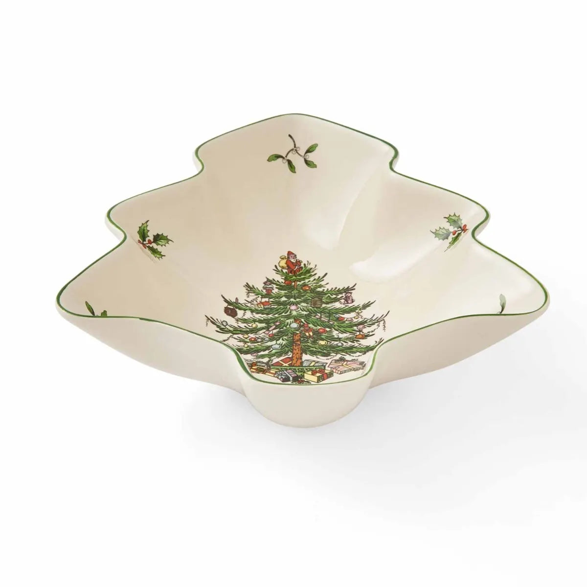 Spode Christmas Tree Dish 8"