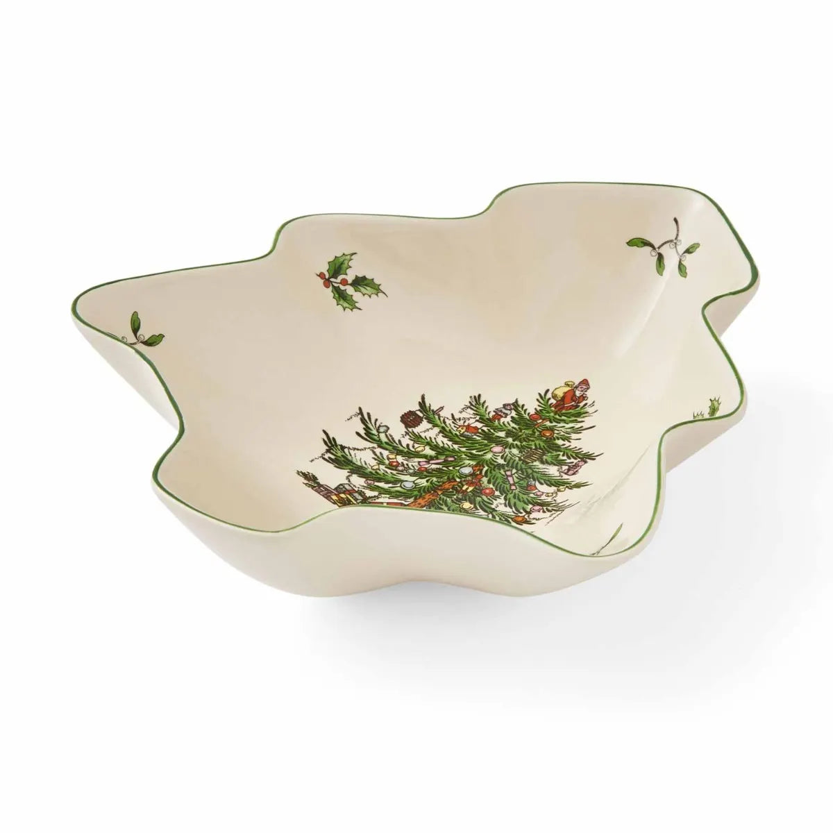 Spode Christmas Tree Dish 8"