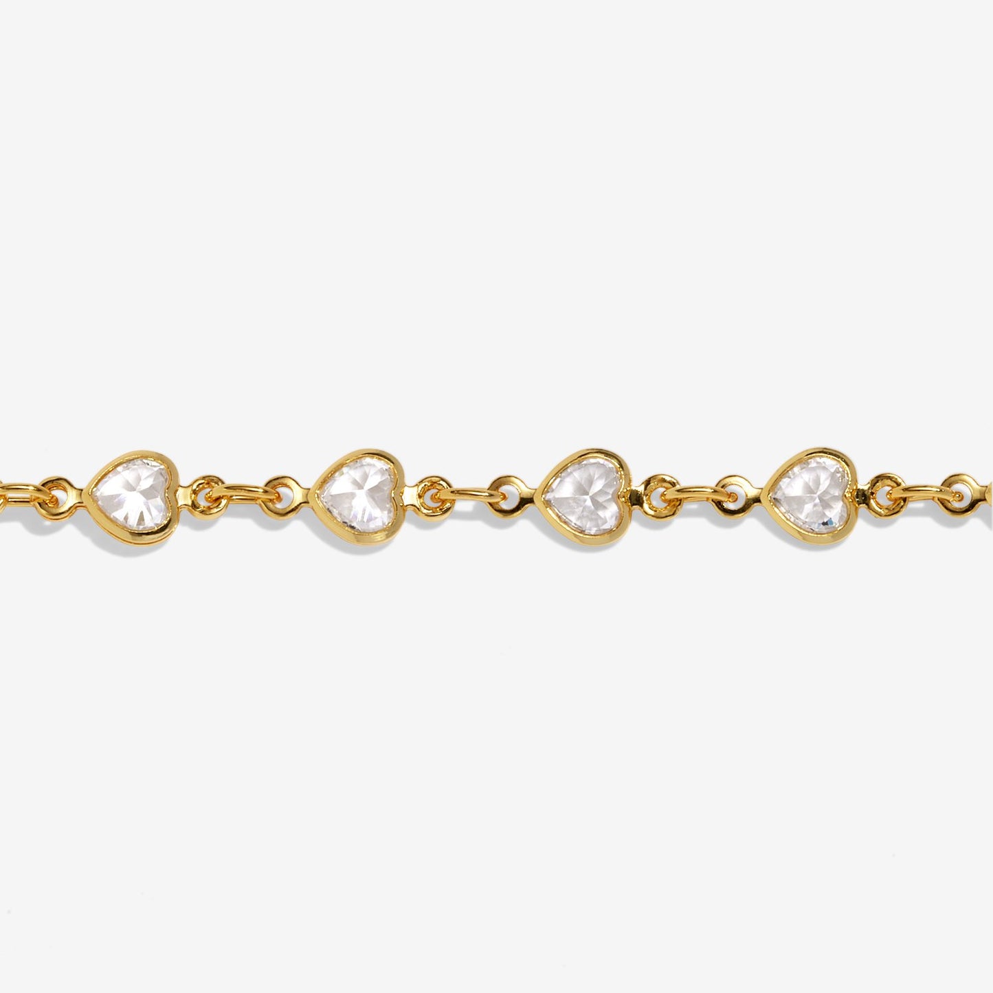 Joma Jewellery Heart Tennis Bracelet