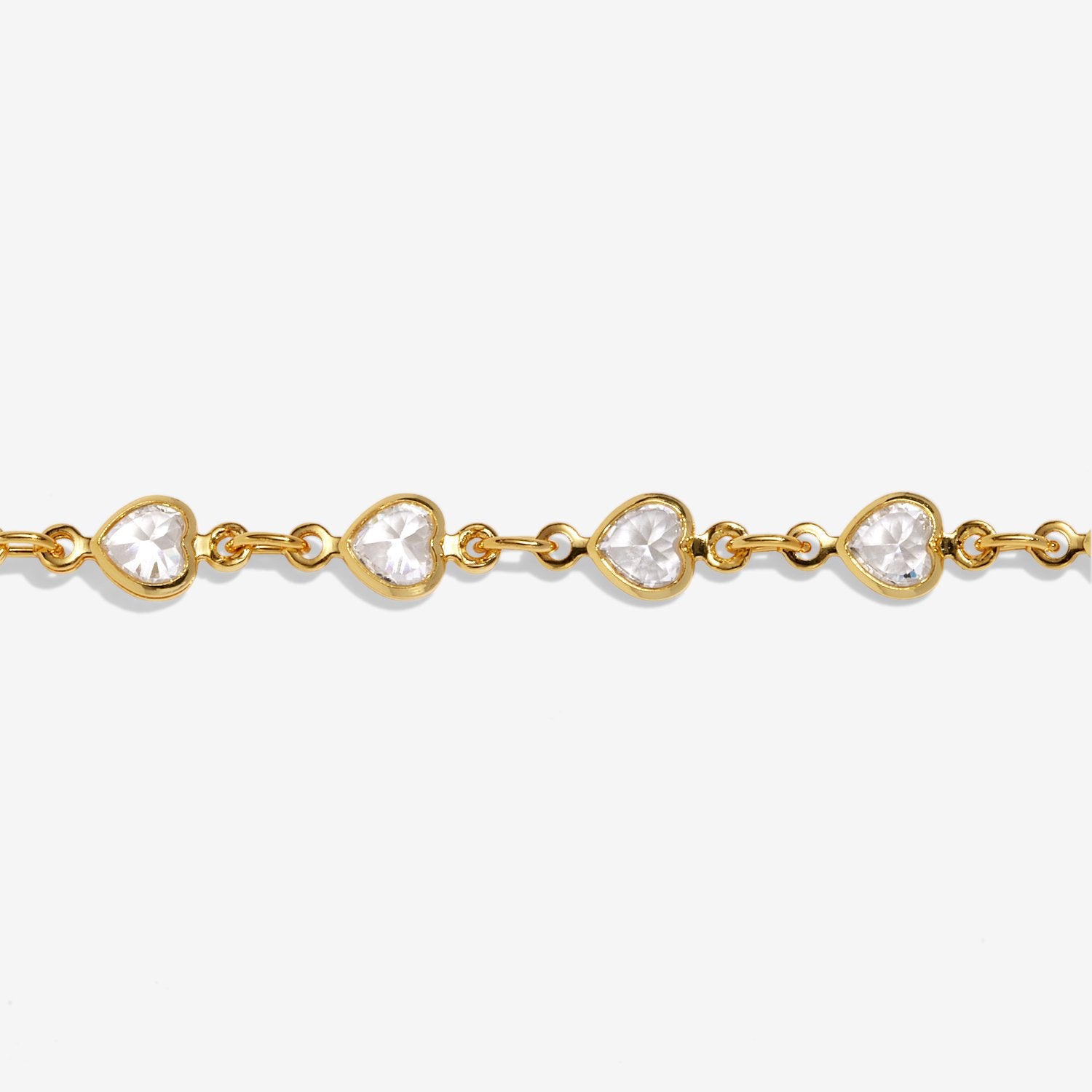 Joma Jewellery Heart Tennis Bracelet