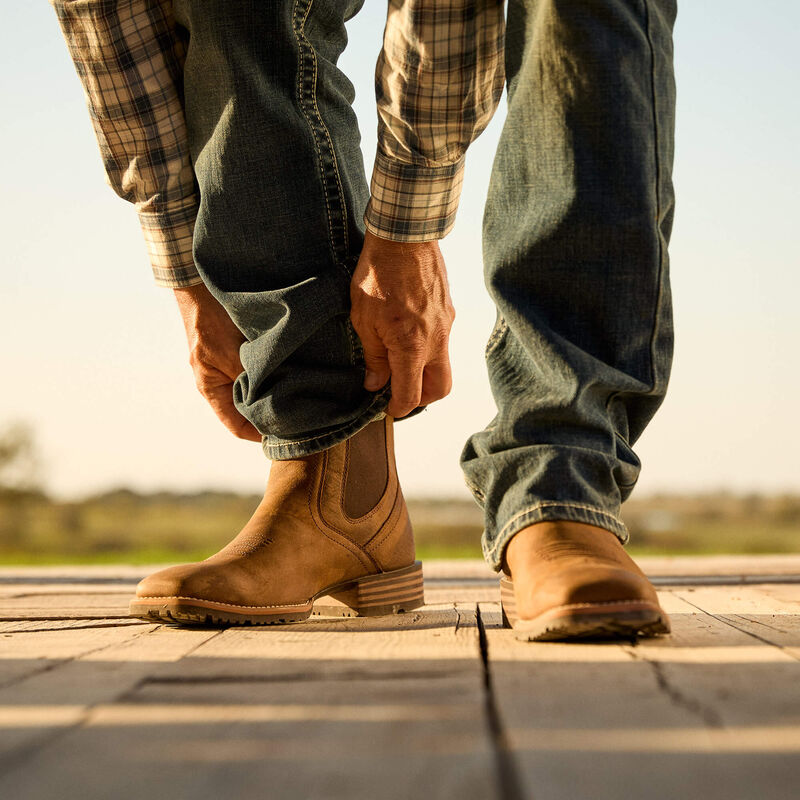 Ariat Hybrid Low Boy Wide Square Toe Chelsea Boot