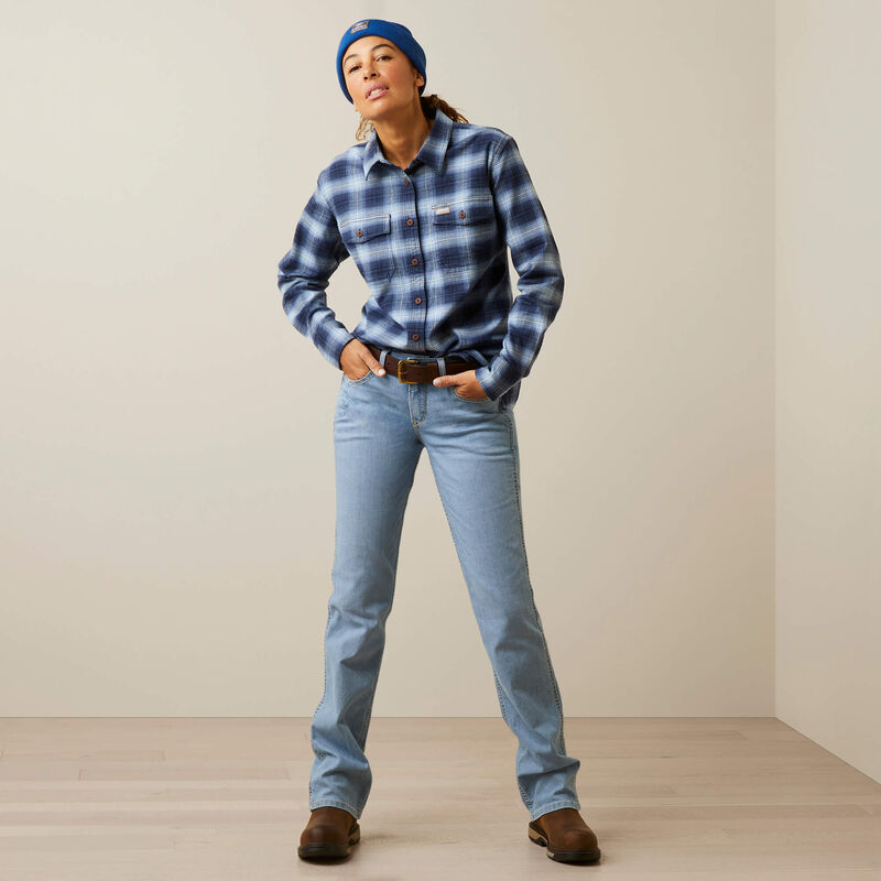 Ariat Women's Rebar Flannel DuraStretch Work Shirt